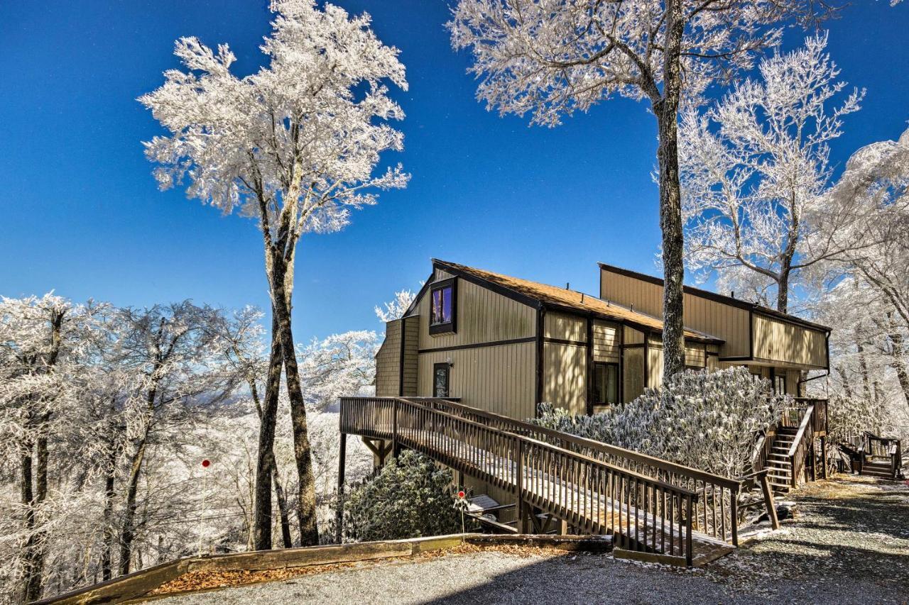 Beautiful Beech Mountain Condo With Private Balcony! Dış mekan fotoğraf